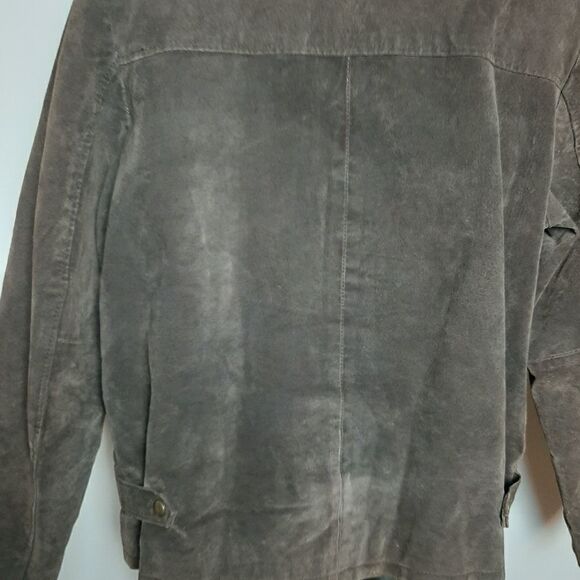 ADVENTURES  Of The Wing‎ Brown Suede Jacket S - Picture 9 of 9